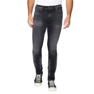 AllSaints Dean Cropped Slim Jean Black Stone Wash Men's Size 28 NWOT Button Fly